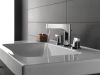 DELTA Zura Two Handle Widespread Bathroom Faucet — Chrome