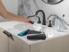 DELTA Stryke Two Handle Widespread Pull Down Bathroom Faucet — Matte Black