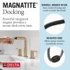 DELTA Nicoli Two Handle Widespread Pull-Down Bathroom Faucet — Champagne Bronze