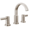 DELTA Albion  Two Handle Widespread Bathroom Faucet — Spotshield Brushed Nickel