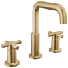 DELTA Nicoli Two Handle Widespread Bathroom Faucet — Champagne Bronze