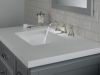 DELTA Cassidy Metal Lever Handle Set - Deck Mount Bathroom & Bidet — Stainless