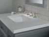 DELTA Cassidy Metal Lever Handle Set - Deck Mount Bathroom & Bidet — Stainless