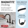 DELTA Cassidy Two Handle Widespread Pull Down Bathroom Faucet — Venetian Bronze