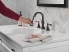 DELTA Cassidy Two Handle Widespread Pull Down Bathroom Faucet — Venetian Bronze