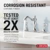DELTA Cassidy Two Handle Widespread Bathroom Faucet — Chrome