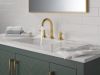 DELTA Roe Two Handle Widespread Bathroom Faucet — Brushed Gold
