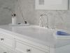 DELTA Roe Two Handle Widespread Bathroom Faucet — Chrome