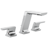 DELTA Pivotal Two Handle Widespread Bathroom Faucet — Lumicoat® Chrome