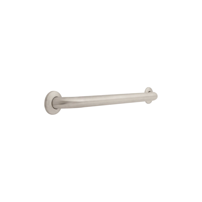 DELTA 1-1/2" x 24" Grab Bar, Concealed Mounting — Stainless