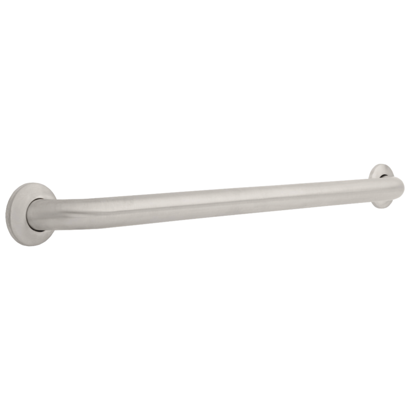 DELTA 1-1/2" x 30" Grab Bar, Concealed Mounting — Stainless