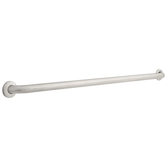 DELTA 1-1/2" x 48" Grab Bar, Concealed Mounting — Stainless
