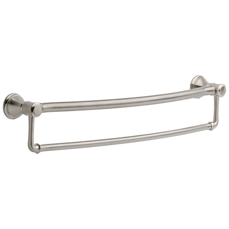 DELTA BathSafety Traditional 24" Towel Bar with Assist Bar — Stainless