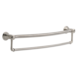 DELTA BathSafety Traditional 24" Towel Bar with Assist Bar — Stainless