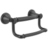 DELTA Décor Assist Traditional Tissue Holder with Assist Bar — Matte Black