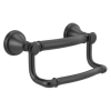 DELTA Décor Assist Traditional Tissue Holder with Assist Bar — Matte Black