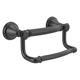 DELTA Décor Assist Traditional Tissue Holder with Assist Bar — Matte Black