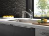 DELTA Collins Single Handle Pull-Out Kitchen Faucet — Arctic Stainless