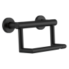 DELTA BathSafety DELTA Contemporary Tissue Holder with Assist Bar — Matte Black