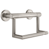 DELTA BathSafety Contemporary Tissue Holder with Assist Bar — Stainless