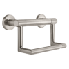 DELTA BathSafety Contemporary Tissue Holder with Assist Bar — Stainless