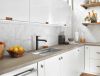 DELTA Trinsic Single Handle Pull-Out Kitchen Faucet — Matte Black