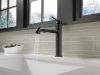 DELTA Trinsic Single Handle Pull-Out Kitchen Faucet — Matte Black