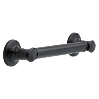 DELTA BathSafety 12" Traditional Decorative ADA Grab Bar — Venetian Bronze