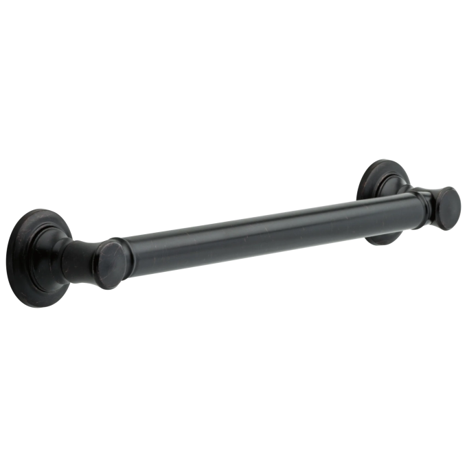 DELTA BathSafety 18" Traditional Decorative ADA Grab Bar — Venetian Bronze