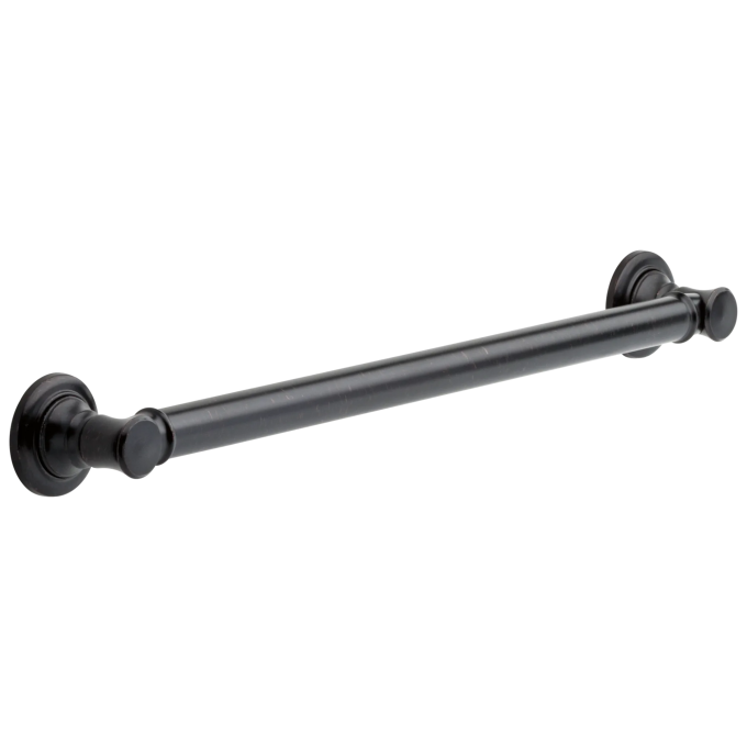 DELTA BathSafety 24" Traditional Decorative ADA Grab Bar — Venetian Bronze