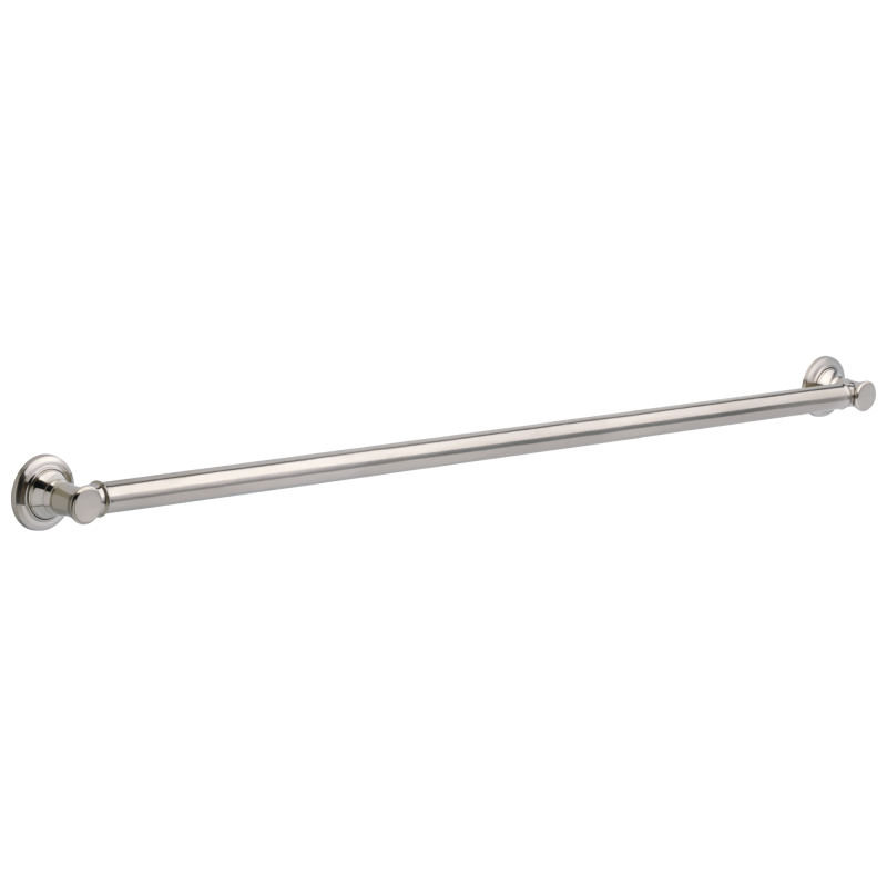 DELTA BathSafety 42" Traditional Decorative ADA Grab Bar — Stainless