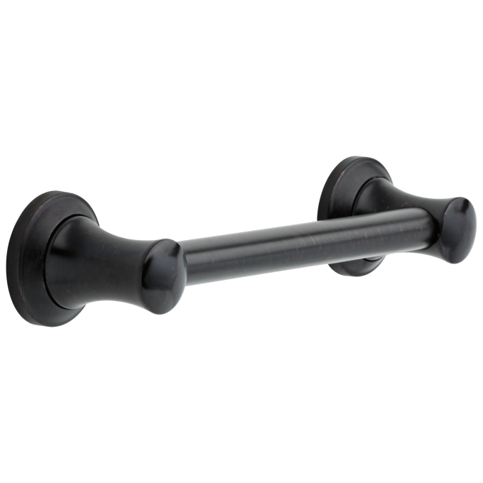 DELTA BathSafety 12" Transitional Decorative ADA Grab Bar — Venetian Bronze