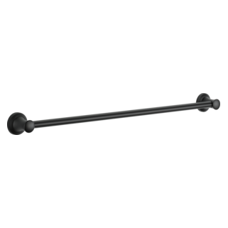 DELTA BathSafety 36" Transitional Decorative Grab Bar — Matte Black