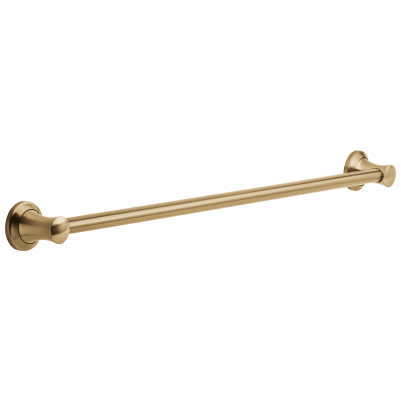 DELTA BathSafety 36" Transitional Decorative ADA Grab Bar — Champagne Bronze