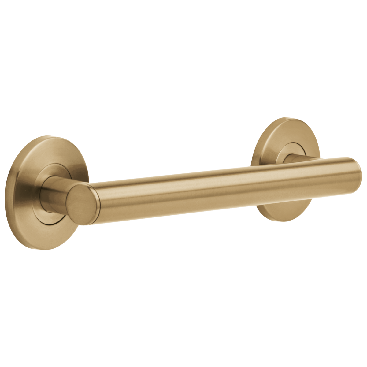 DELTA BathSafety 12" Contemporary Decorative ADA Grab Bar — Champagne Bronze