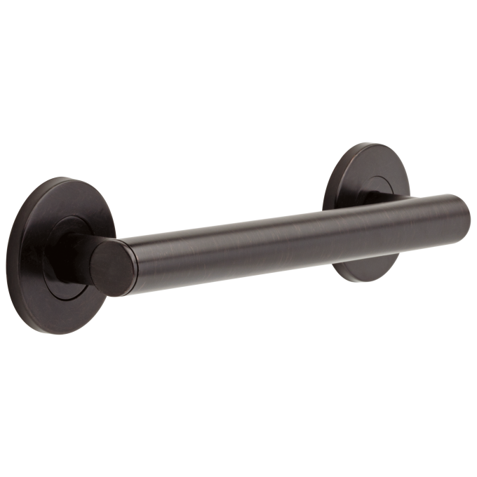 DELTA BathSafety 12" Contemporary Decorative ADA Grab Bar — Venetian Bronze