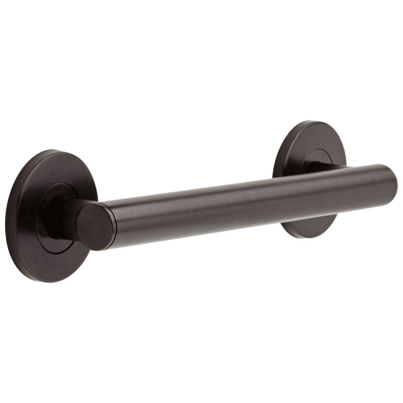 DELTA BathSafety 12" Contemporary Decorative ADA Grab Bar — Venetian Bronze
