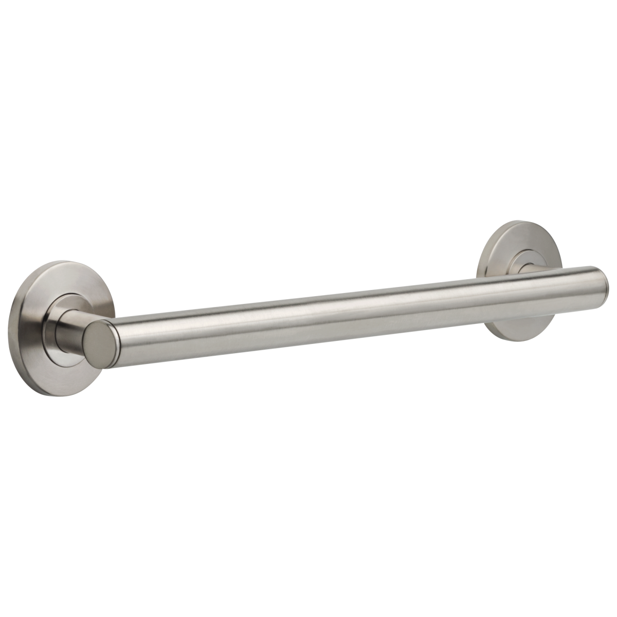 DELTA BathSafety 18" Contemporary Decorative ADA Grab Bar — Stainless
