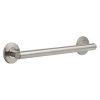 DELTA BathSafety 18" Contemporary Decorative ADA Grab Bar — Stainless