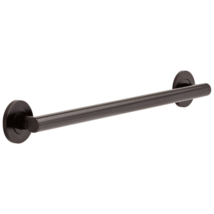 DELTA BathSafety 24" Contemporary Decorative ADA Grab Bar — Venetian Bronze