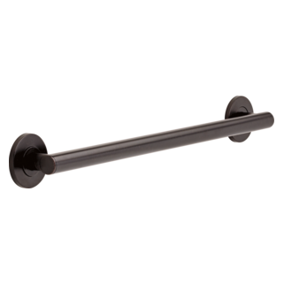 DELTA BathSafety 24" Contemporary Decorative ADA Grab Bar — Venetian Bronze
