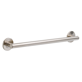 DELTA BathSafety 24" Contemporary Decorative ADA Grab Bar — Stainless