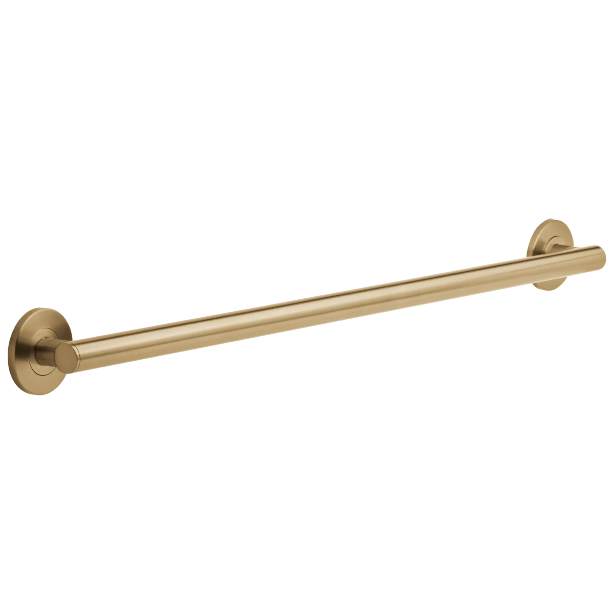DELTA BathSafety 36" Contemporary Decorative ADA Grab Bar — Champagne Bronze