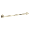 DELTA BathSafety 36" Contemporary Decorative ADA Grab Bar — Polished Nickel
