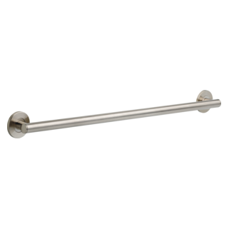 DELTA BathSafety 36" Contemporary Decorative ADA Grab Bar — Stainless