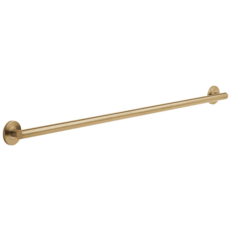 DELTA Pivotal 42" Contemporary Decorative ADA Grab Bar — Champagne Bronze
