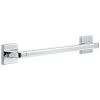 DELTA BathSafety 18" Angular Modern Decorative ADA Grab Bar — Chrome