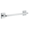 DELTA BathSafety 18" Angular Modern Decorative ADA Grab Bar — Chrome
