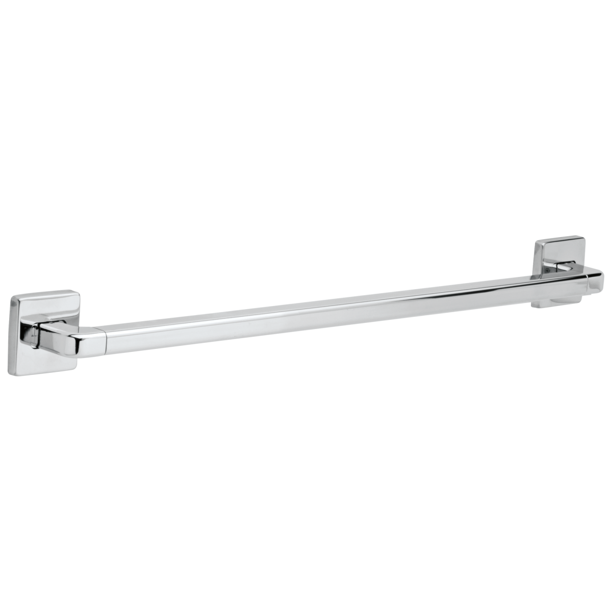 DELTA BathSafety 24" Angular Modern Decorative ADA Grab Bar — Chrome