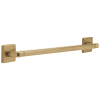 DELTA BathSafety 24" Angular Modern Decorative ADA Grab Bar — Champagne Bronze